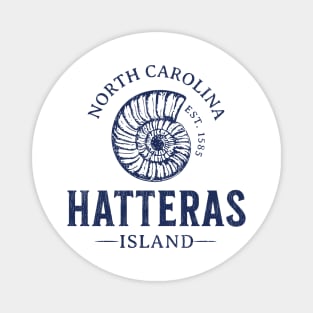 Hatteras Island, NC Summertime Vacationing Seashell Magnet